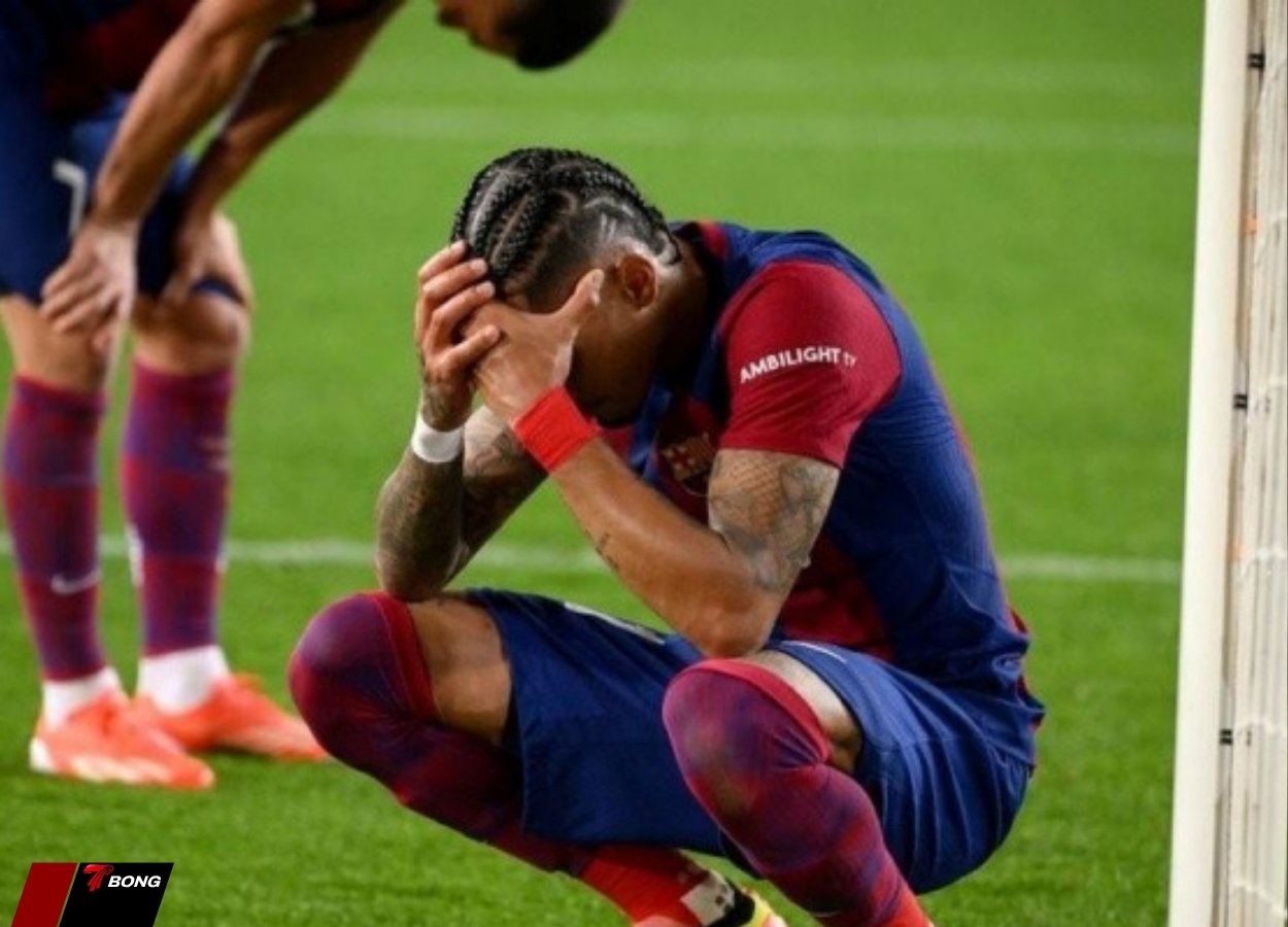 Sự vắng mặt của Raphinha đang để lại một khoảng trống khó san lấp